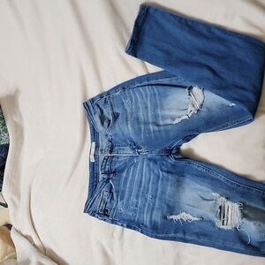 KanCan distressed blue jeans